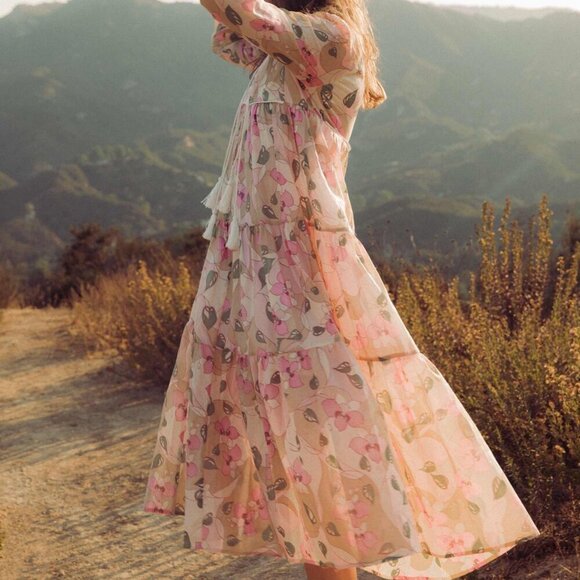 Christy Dawn Paloma Dress in Wild Orchid (Lined) size XS - Picture 2 of 10